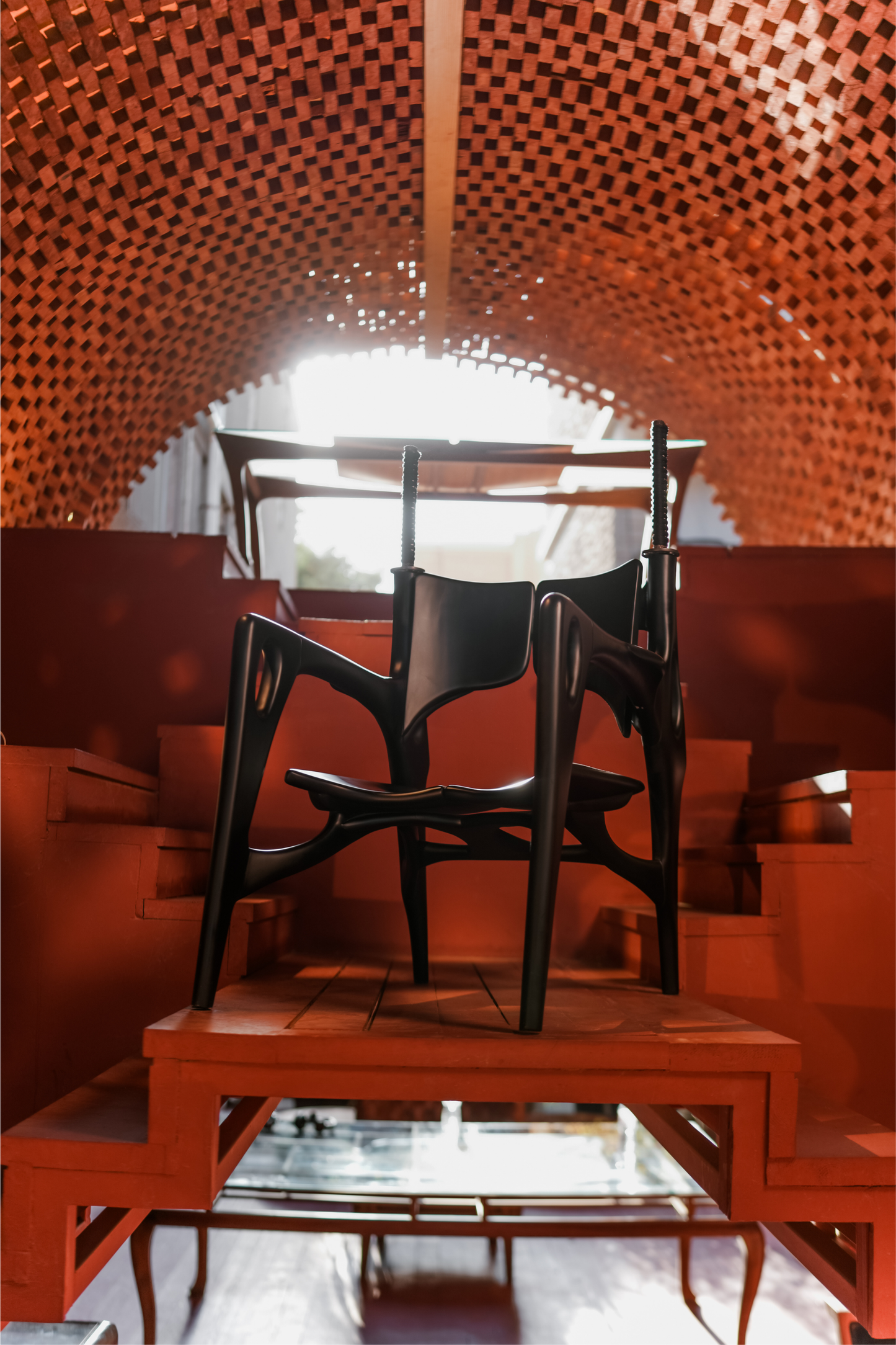 takamori chair by Amr Hlemy Designs and Korsagy