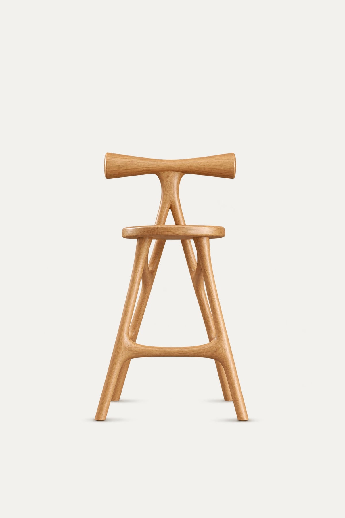 Pagoda Galambo Stool – natural oak