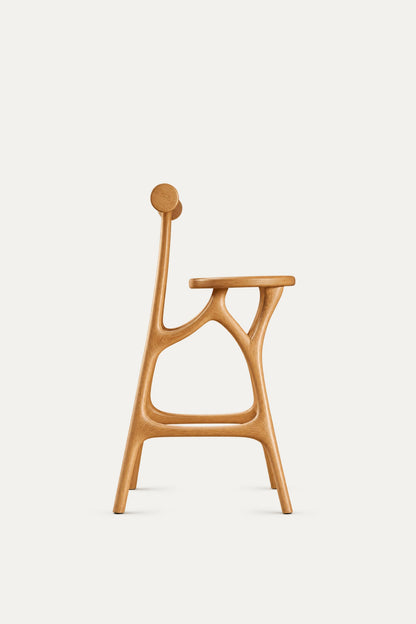Pagoda Galambo Stool – natural oak