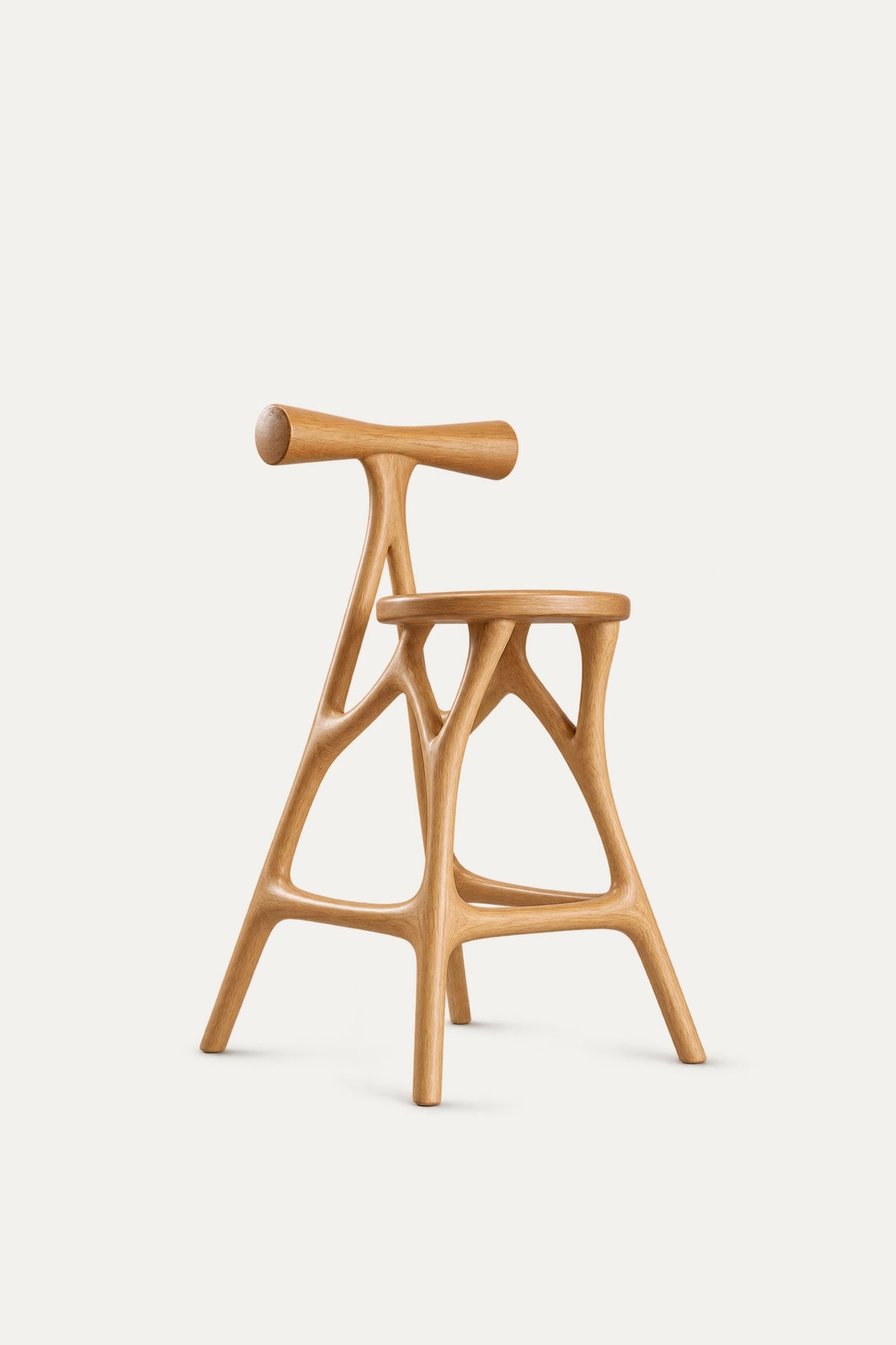 Pagoda Galambo Stool – natural oak