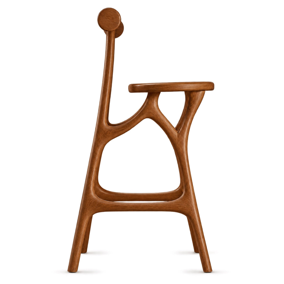 Pagoda Galambo Stool – teak