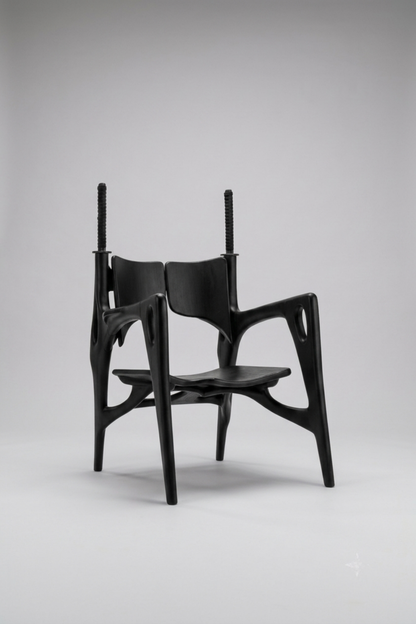 takamori chair by Amr Hlemy Designs and Korsagy