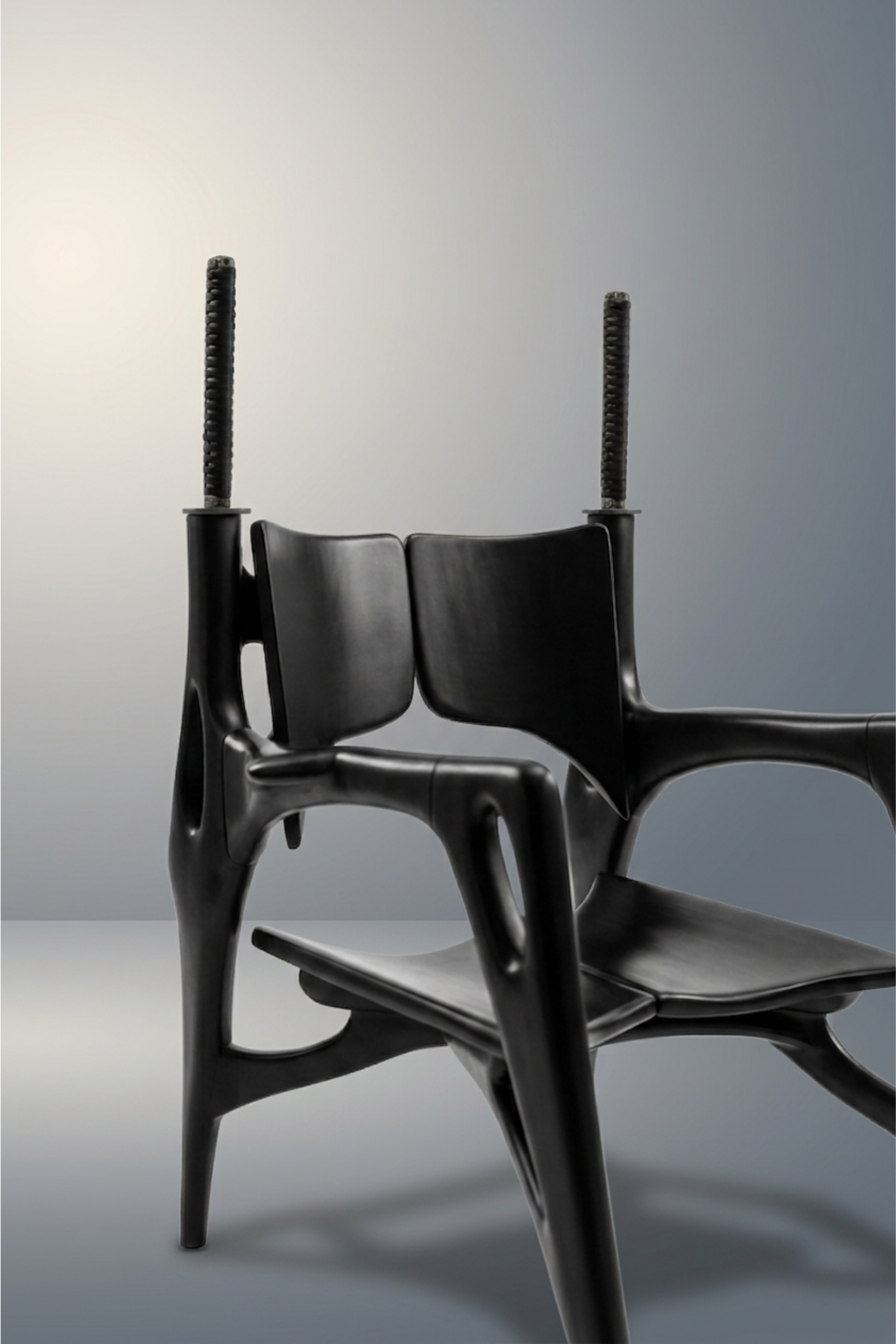 takamori chair by Amr Hlemy Designs and Korsagy